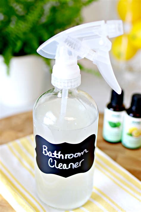 It can be hard to make a diy disinfectant with alcohol levels that high, so the essential oils fill in the gap. DIY Bathroom Cleaner Disinectant Spray