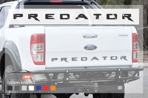 Ford Ranger Tailgate Predator Decal Ford Vehicle Decals