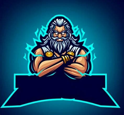 Free Zeus Gaming Logo In 2020 Team Logo Design Zeus