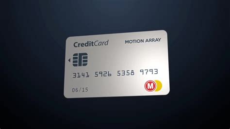 Part of a series on financial services. Credit Card Rotate Loop - After Effects Templates | Motion Array