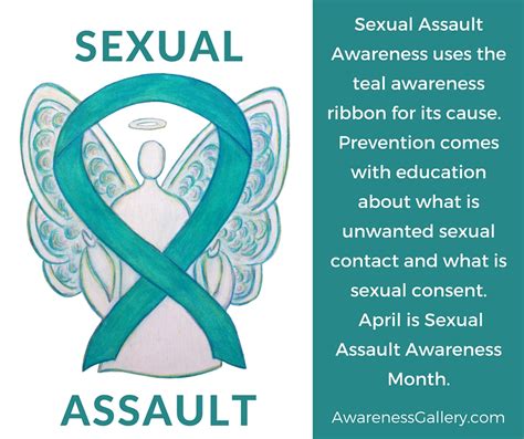 Awareness Angels Art Project Sexual Assault Awareness Teal Ribbon For Education And Prevention