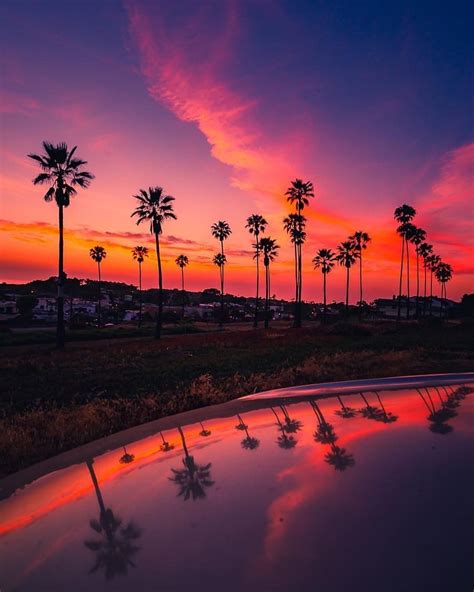 California Sunset 🌅 Photo By Racicrazyy Photos Paysage Beaux Fonds