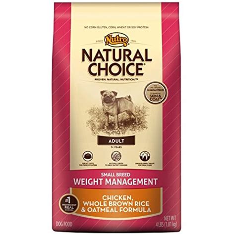 Nutro Natural Choice Small Breed Weight Management Chicken Dry Dog Food
