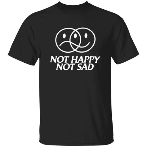 Vetements Not Happy Not Sad T Shirt Vetements Merch T Shirt Hoodie Not