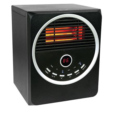 Comfort zone infrared heater come in trendy designs that can fit very well to your homes and other commercial places. Comfort Zone Digital Quartz Infrared Heater | The Home ...