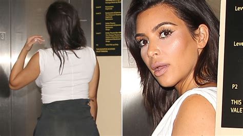 Kim Kardashian Denies Butt Pad Rumors I Dont Need Them