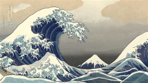 The Great Wave Off Kanagawa Hd Wallpaper Carrotapp