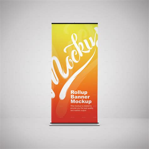 Standee Rollup Banner Mockup Graphics Graphicriver