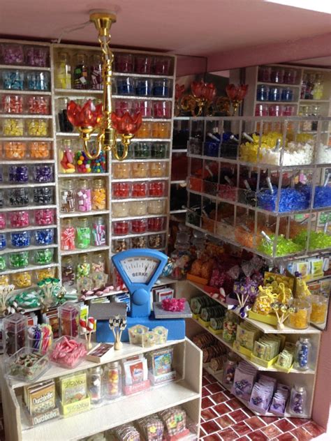 Miniature Candy Store Dollhouse Shops Pinterest Candy Store