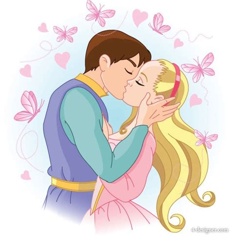 Cartoon Kissing Couple Cliparts Co
