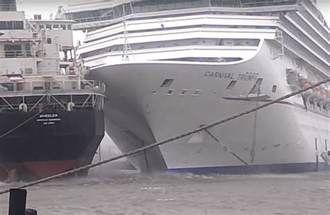 Cruise Ship Storm Causes It To Crash Into Another Boat In Viral Video