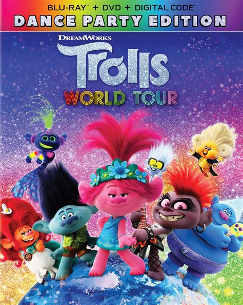 Trolls World Tour Includes Digital Copy Blu Raydvd 2020 Best Buy