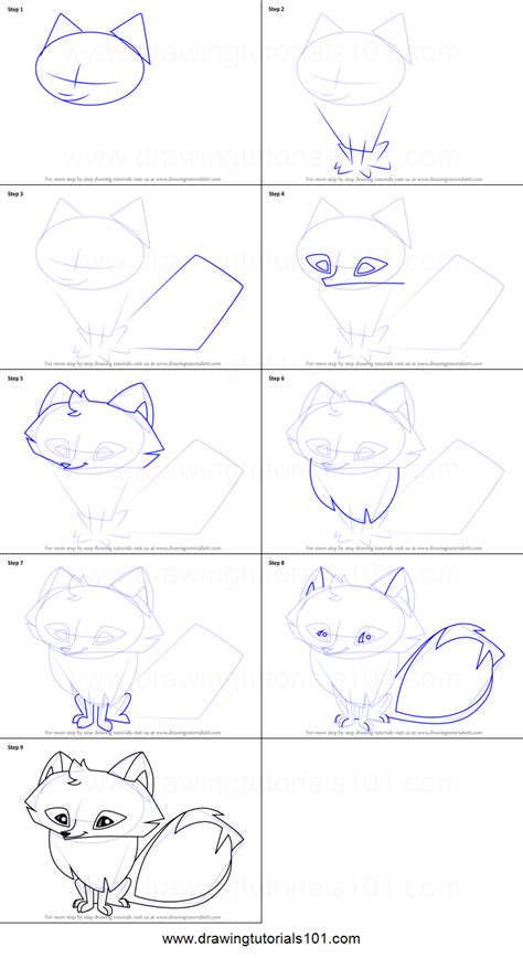 • a traffic jam in the suez canal; How to Draw Arctic Fox from Animal Jam printable step by step drawing sheet ...