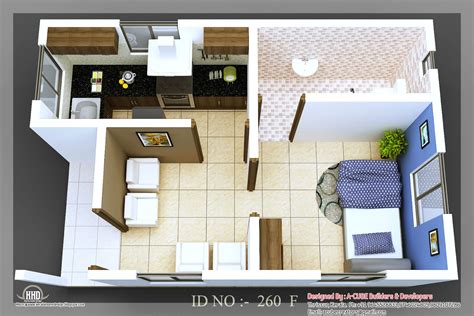 Use the 2d mode to create floor plans and design layouts with furniture and other home items, or switch to 3d to explore and edit your design from any angle. 3D isometric views of small house plans ~ Kerala House Design Idea