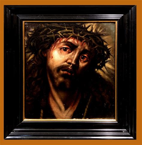 Proantic Suiveur De Juan Valdés Leal 1622 1690 Ecce Homo