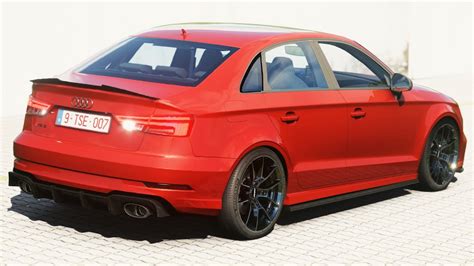 Audi Rs3 Sedan Tuned Loud Exhaust Assetto Corsa Car Mod Youtube