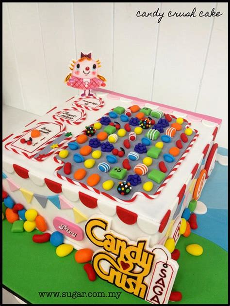 Candy Crush Cake Cake By Weennee Cakesdecor