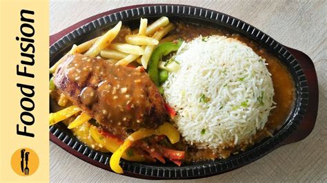 Check out my list further down the post for ideas to. Chicken Sizzler with Garlic Rice Recipe By Food Fusion ...