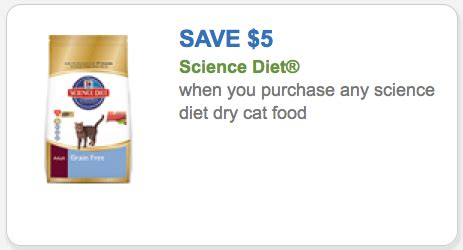 Dog food subscription services simplify pet parenthood. Science Cat Food Coupon - $5.00 off Science Diet Dry Cat ...