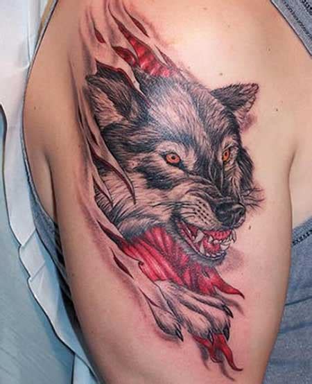 fotos de tatuagens de lobos imagens de desenhos
