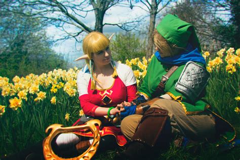 Together Link Zelda Cosplays By Grenier Illiane On Deviantart