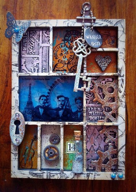 Challenge 16 Heavy Metal Jan Hill Altered Art Attic Heavy Metal