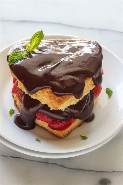 Chocolate Covered Strawberry Shortcakes Baker By Nature