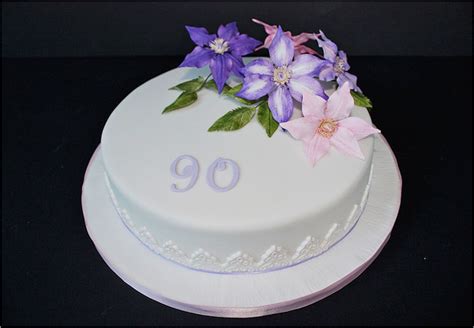 90th Birthday Cake Decorations 90th Birthday Cake Ideas Birthday Cake