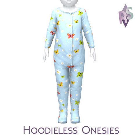Hoodie Less Onesies Renorasims Sims 4 Toddler Clothes Sims 4 Cc