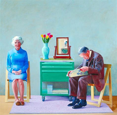 David Hockney My Parents Painting Digital Art By Karen Brescia Fine