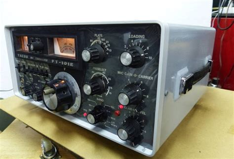 Yaesu Ft 101e Hf Ssb Transceiver Ham Radio 100w Remodeling Maintained