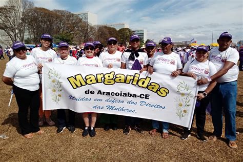 Marcha Das Margaridas Colore A Capital Federal Com Mais De 100 Mil Mulheres — Secretaria De