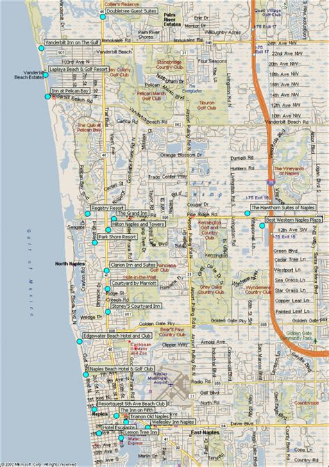 Index Of Maps Map Of Naples Florida And Surrounding Area Printable