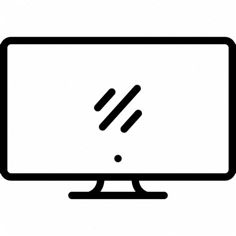Monitor Screens Desktops Gadgets Electronic Computer Display Icon