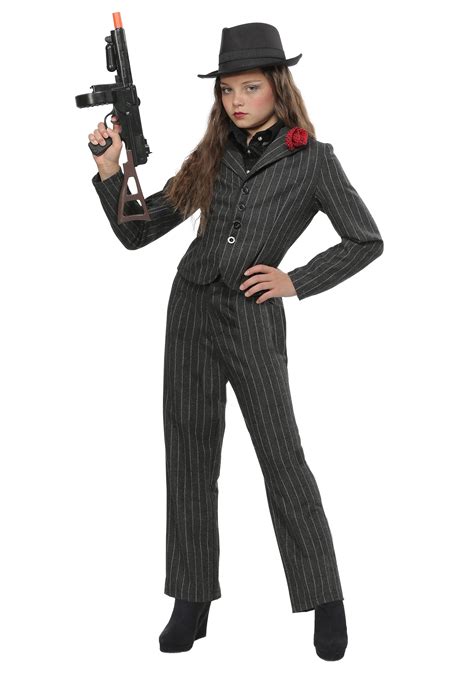 Gangster Costume For Girls