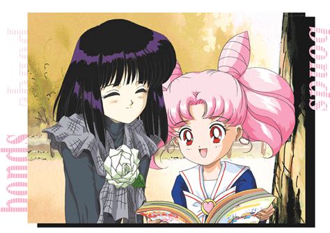 Chibi Usa And Tomoe Hotaru Bishoujo Senshi Sailor Moon Drawn By Hino