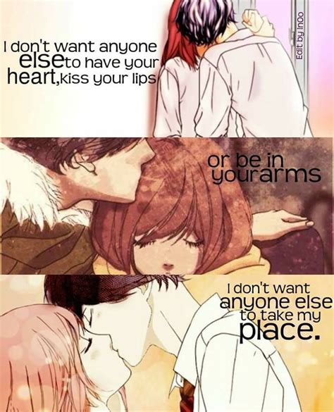 couple cute anime love quotes