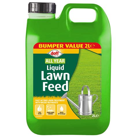 Doff All Year Liquid Lawn Feed 2l Garden Chemicals Bandm Stores