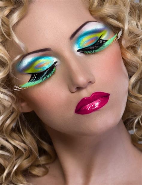 Beautiful Colourful For Girls Makeup
