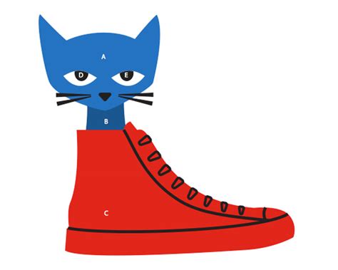 Pete The Cat Shoes Clipart