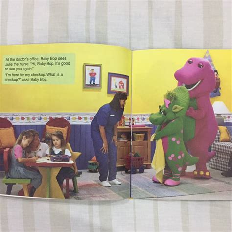 Barney Lets Go Visit The Doctor From Scholastic Hobbies And Toys