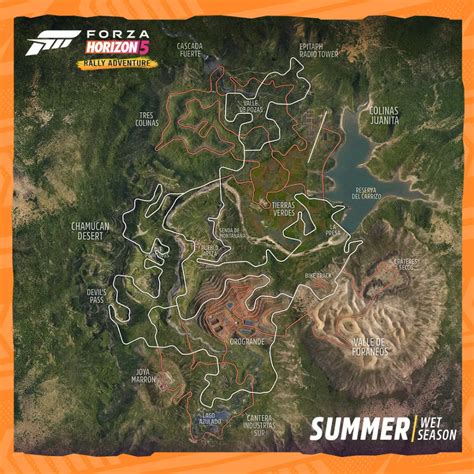 Forza Horizon Rally Adventure Open World Map Revealed Geeksandgame