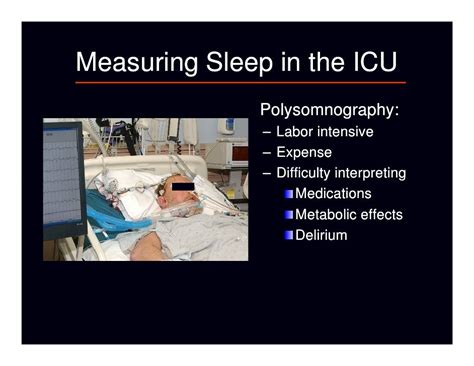 Sleep In The Icu The Next Delirium Frontier