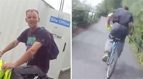 Watch Nail Biting Moment Police Officer Catches Bike Thief After Bicycle Chase Cycling Today