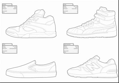 Coloring pages tennis shoes mjsweddings com. Vans Shoes Coloring Pages at GetColorings.com | Free ...