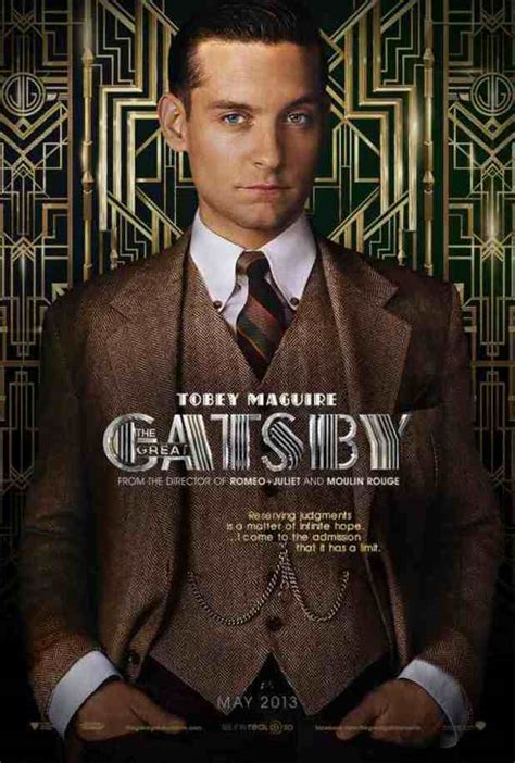 Tobey Maguire As Nick Carraway The Great Gatsby Character Posters
