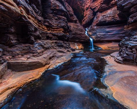 Oasis In The Gorges At Karijini National Park In Western Australia