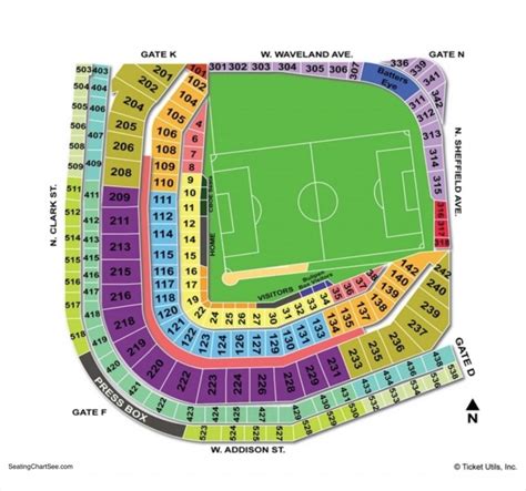 Wrigley Field Concert Seating Chart
