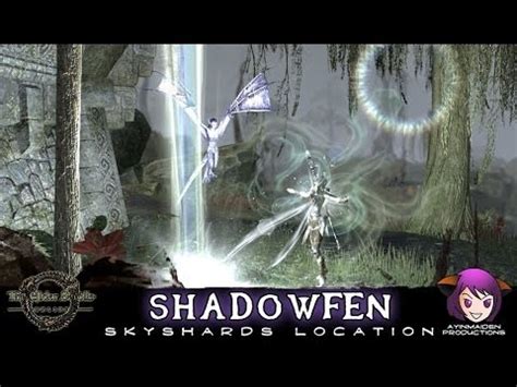 Elder Scrolls Online Skyshards Shadowfen Youtube