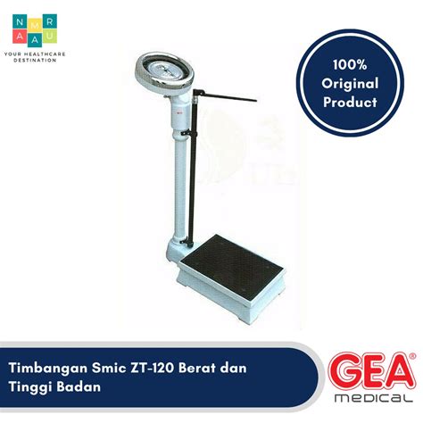 Jual Timbangan Smic Gea Zt120 Ukur Berat Dan Tinggi Badan Scale